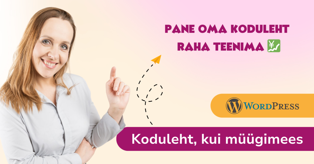 Koduleht kui müügimees