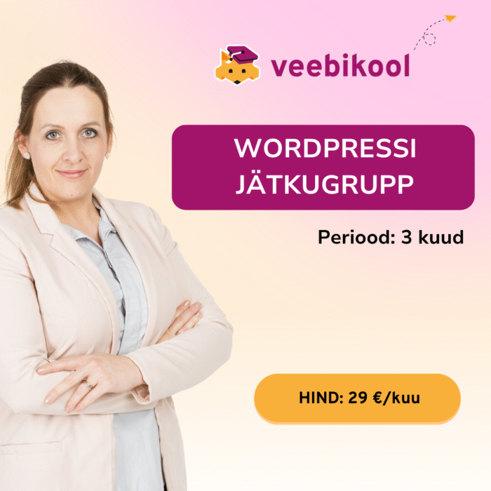 WP jätkugrupp (3 kuud)