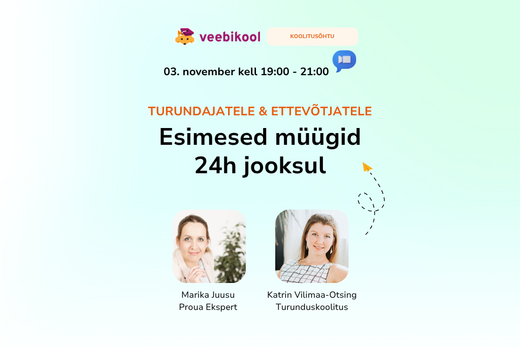 Esimesed müügid 24h jooksul