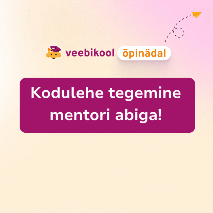 Koduleht mentori abiga