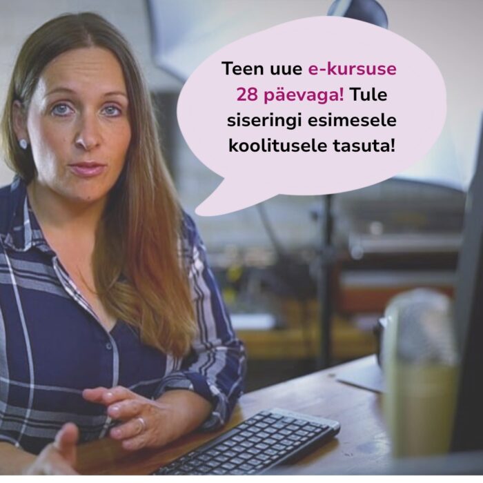E-kursuse loomine: Stardipakett mentorlusega