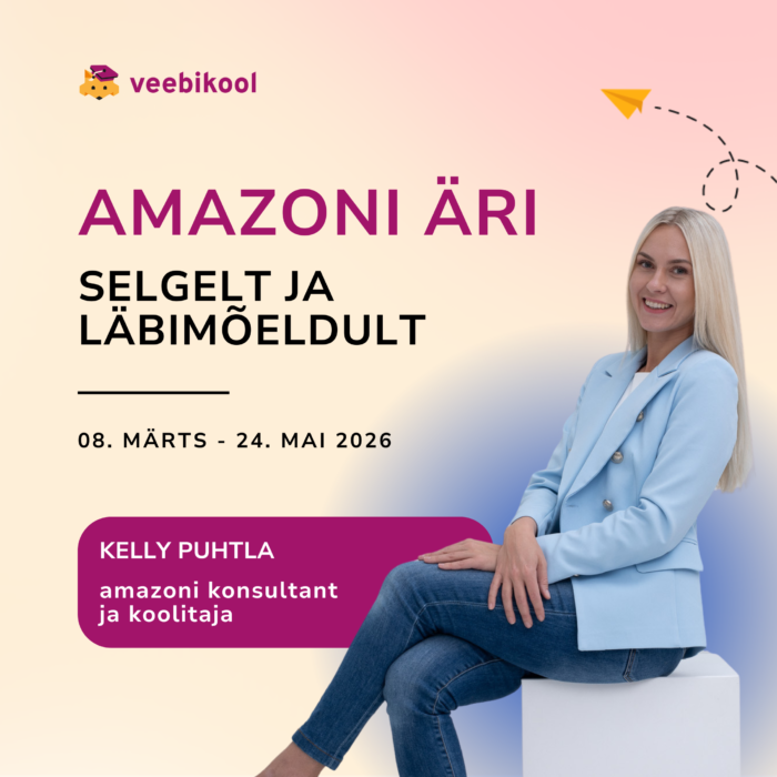 Amazoni õpiprogramm mentorpakett, esimene osamakse