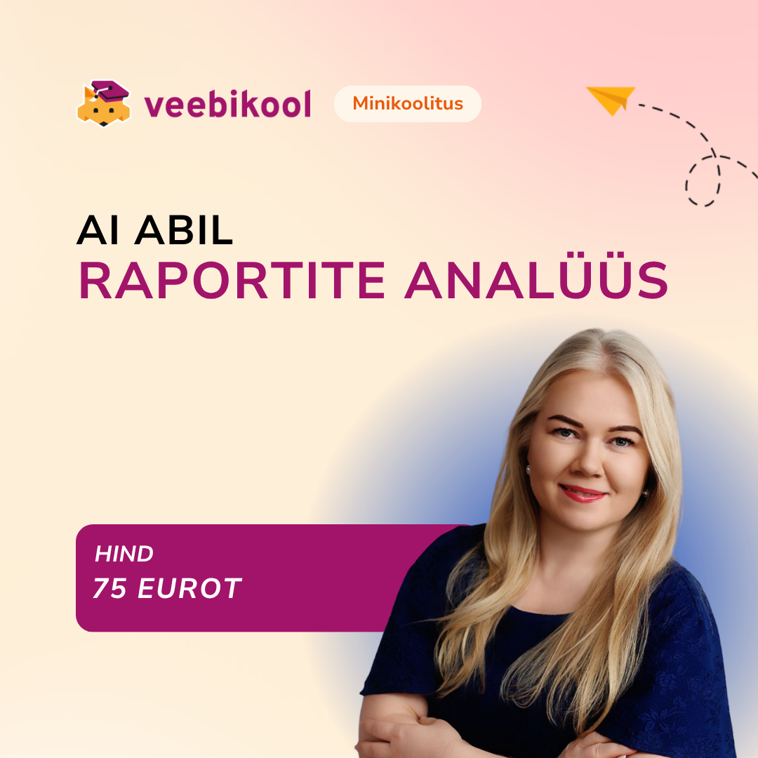 AI abil raportite analüüs