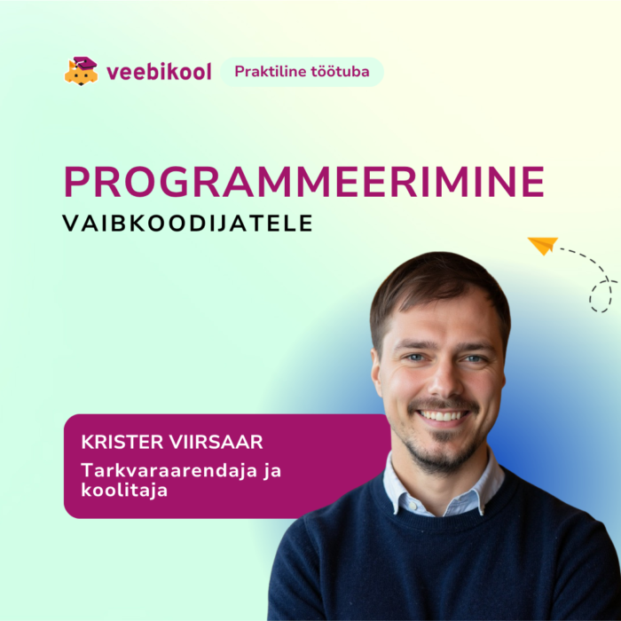 Programmeerimine vaibkoodijatele – praktiline töötuba