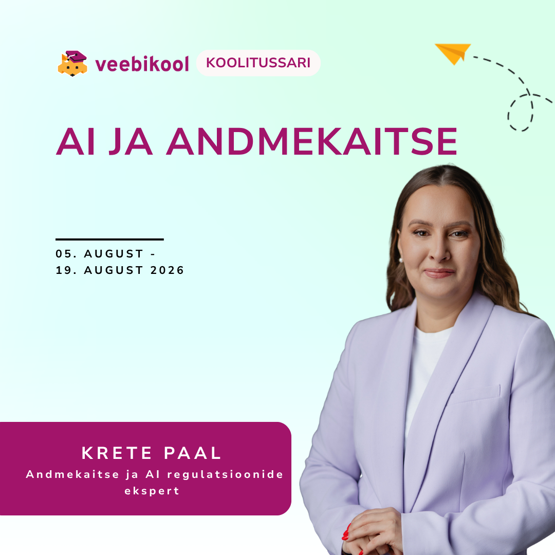 AI ja andmekaitse teine makse (2026)