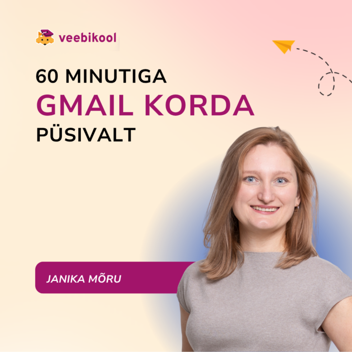 Gmaili postkast püsivalt korda 60 minutiga
