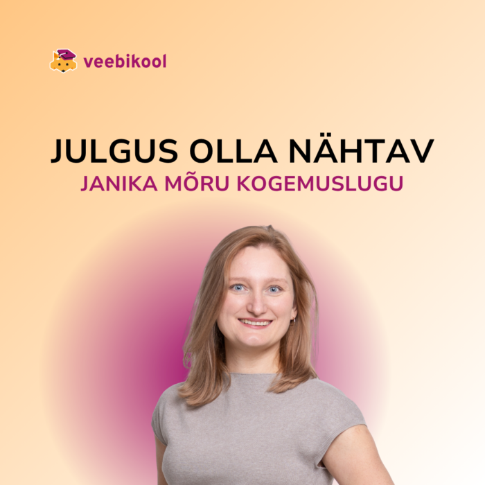 Kogemuslugu: Julgus olla nähtav