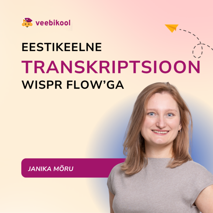 Wispr Flow: AI-transkriptsiooni programm, mis töötab suurepäraselt eesti keeles