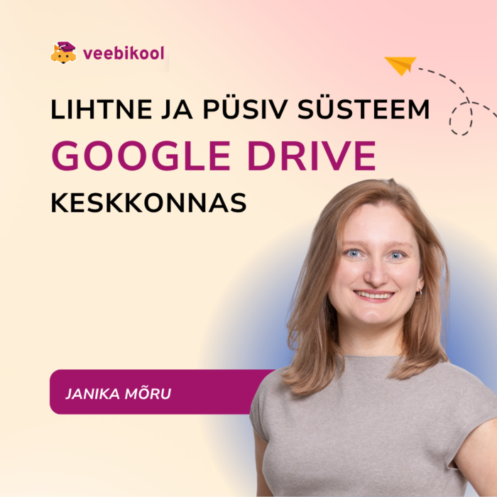 Lihtne ja püsiv Google Drive'i failisüsteem väikeettevõtjale