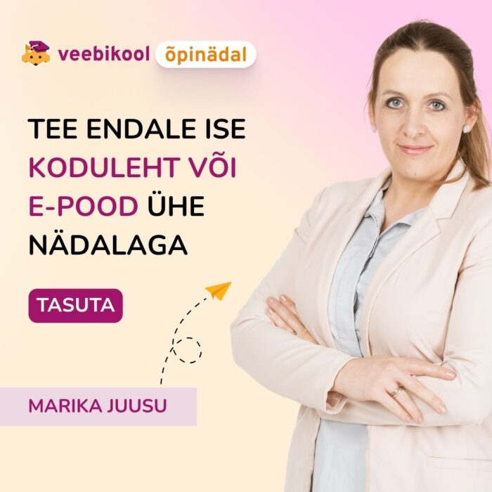 Tasuta õpinädal: Tee endale uus koduleht