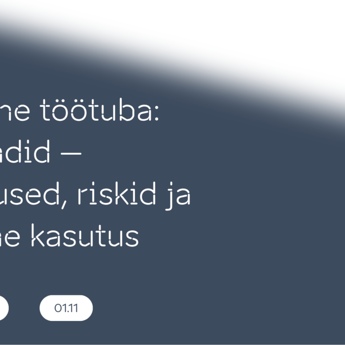 Praktiline töötuba: AI agendid – võimalused, riskid ja turvaline kasutus
